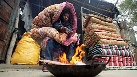 Early winter brings -2.1 degrees Celsius to Kukumseri, Himachal Pradesh
