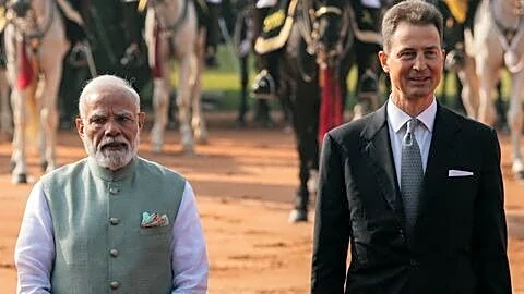 PM Modi hosts Prince Alois at New Delhi TEPAs talks