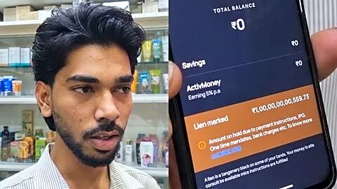 Sameer Khan in Sikar saw ₹10,000cr, ₹55,000 frozen in account