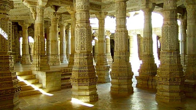 Exploring Ranakpur's marble architecture