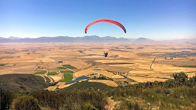 Paragliding over savannas: A thrilling adventure awaits