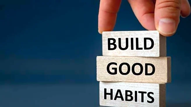 How to cultivate healthy habits