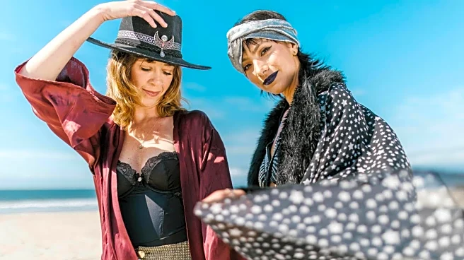 Chic ways to style your medium-length hair with scarves