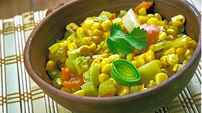 Quick breakfasts: Sweet corn stir-fry