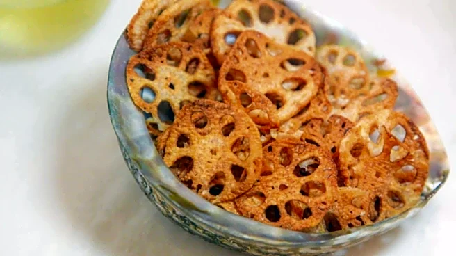 Crispy lotus stem chips with a tangy twist you'll love