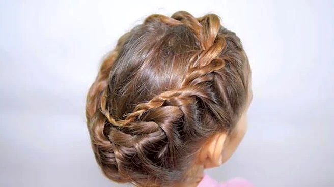How to style crown braids