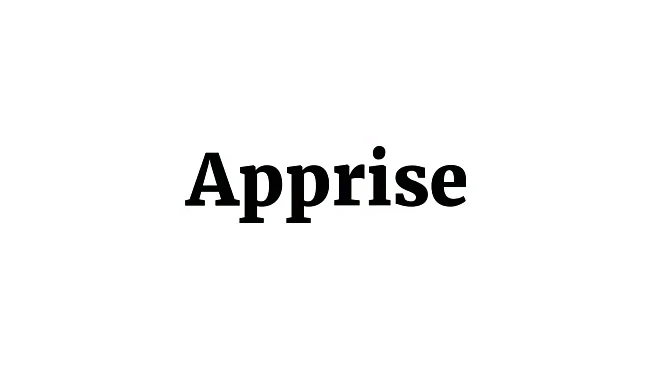 Word of the Day: Apprise
