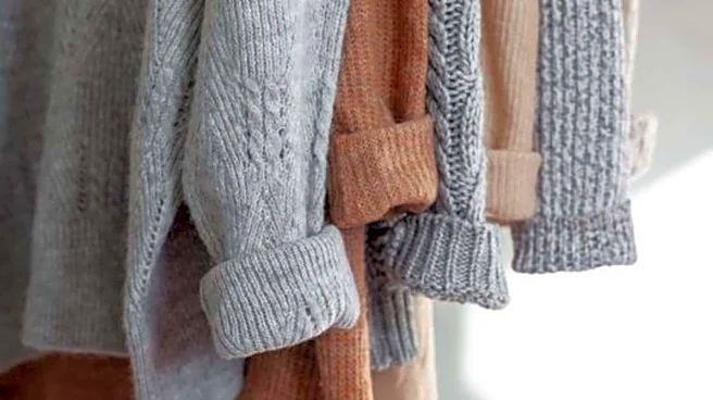 Chunky sweaters + wax prints: The perfect winter combo