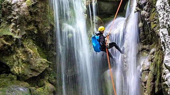 Where to go for waterfall rappelling in Africa