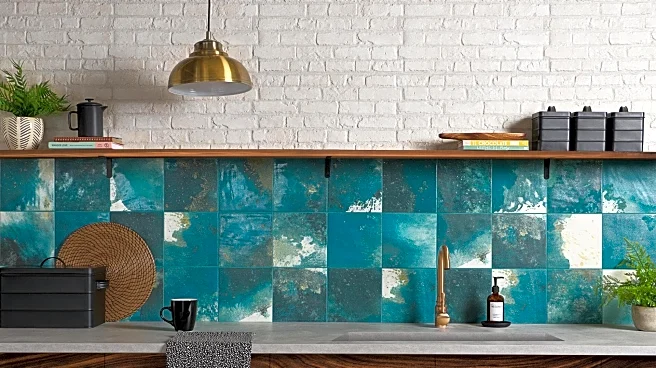 How to style your kitchen with colorful tiles