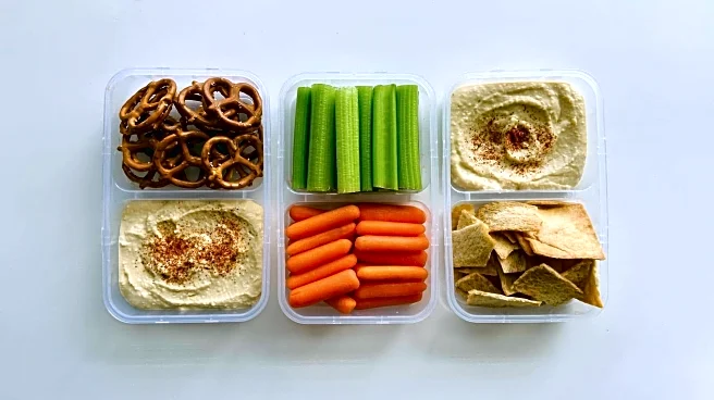 The celery and hummus combo everyone's obsessed with
