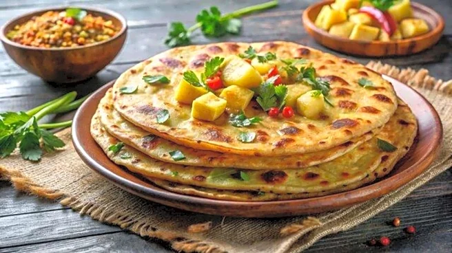 How to make cowpea-stuffed paratha