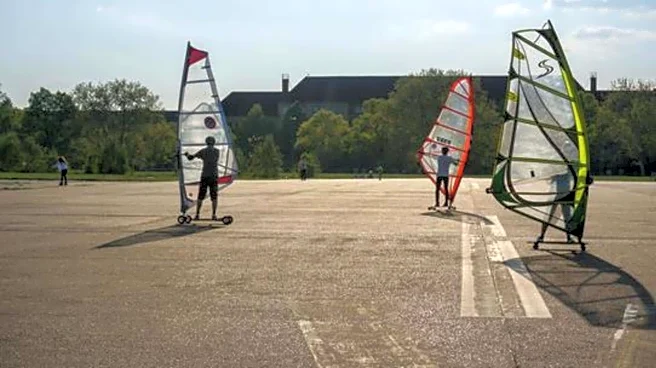 Where to experience wind skating in Africa