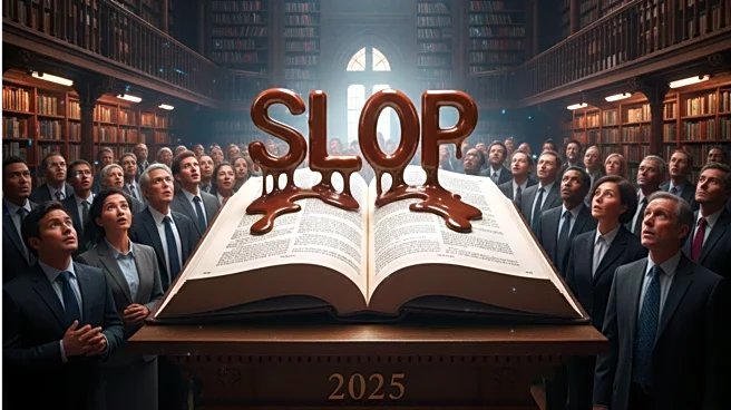What is 'slop', Merriam-Webster's 2025 word of the year