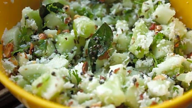 Grated coconut + cucumber: Have you tried this salad combo?