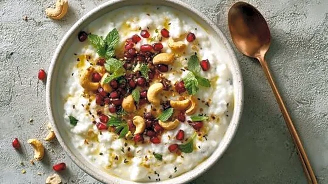 Quick and easy: Curd rice breakfast bowls