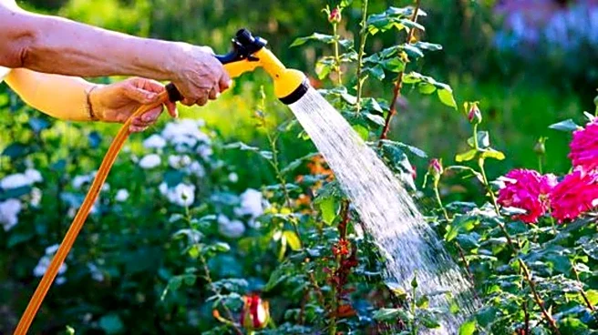 How to care for houseplants when using hard water