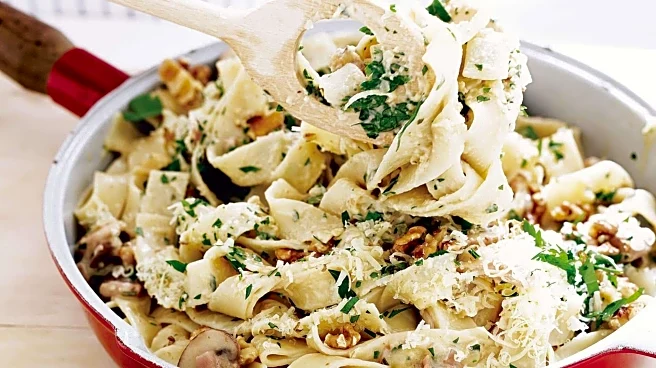 Mushrooms + walnuts: The perfect vegetarian pasta combo