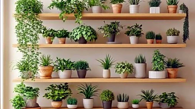 This is how you can declutter plant shelves