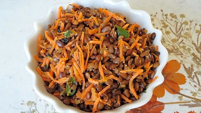 Sprouted horse gram-carrots make for an ideal protein salad