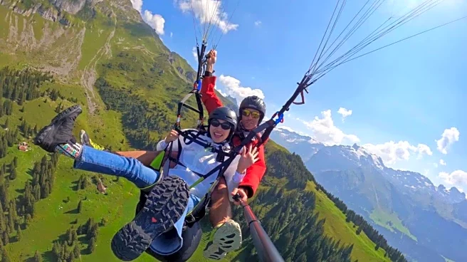 Paragliding over Lauterbrunnen valley is on every adventurer's bucket list