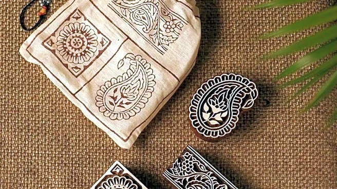 How wooden printing blocks can be used in home decor