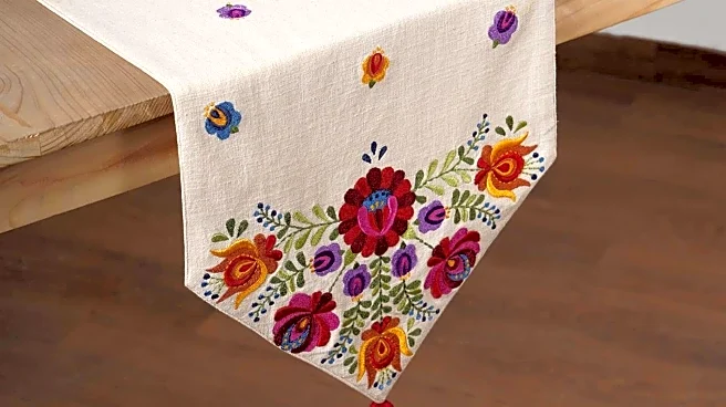Use cotton table runners to elevate your dining space