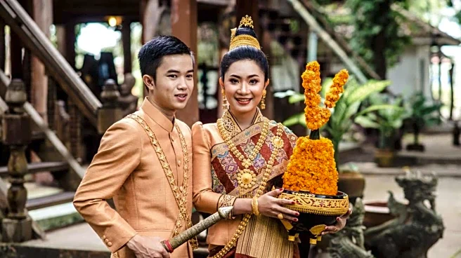 All about the floral traditions in Laotian weddings
