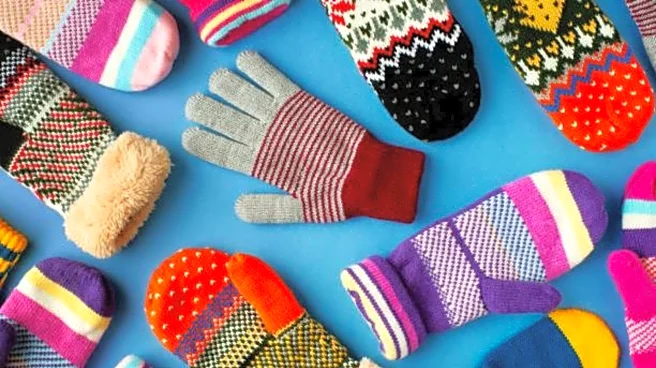 Colour-block gloves: Your go-to winter accessory