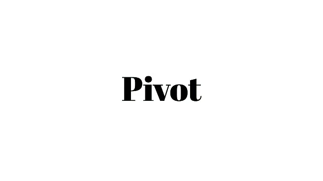 Word of the Day: Pivot