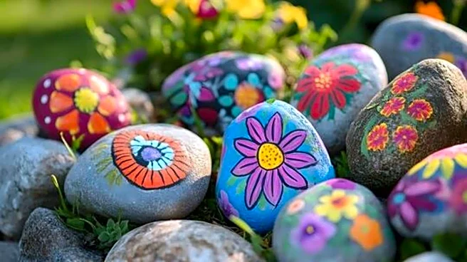 How to create pebble garden markers