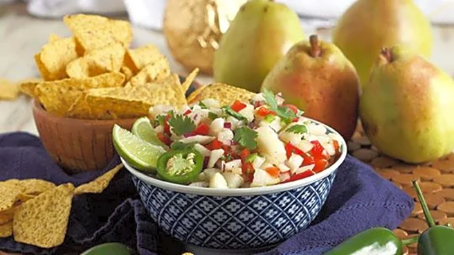 You'll love these pear salsa breakfasts!