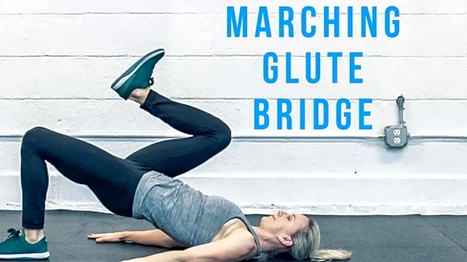 Marching bridges: A gentle exercise for lower back