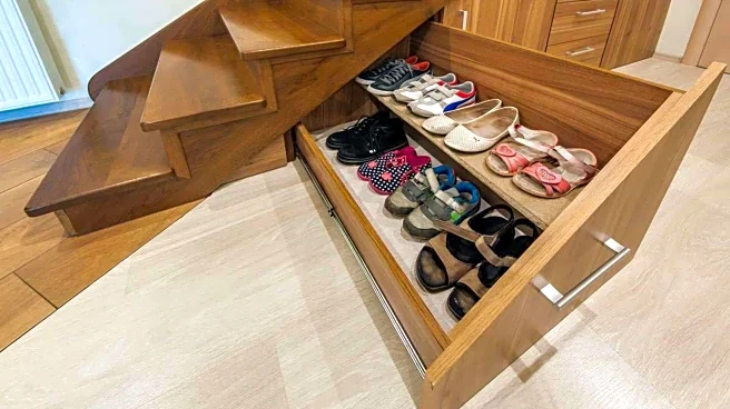 Shoe organizing is an effective way to practice mindfulness