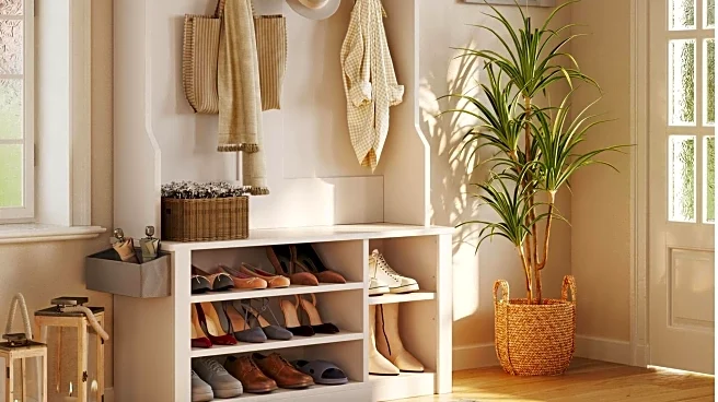 Small entryway? These storage ideas are for you