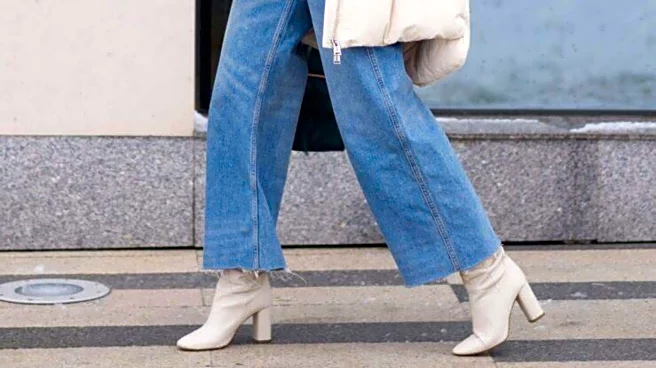 These styles go well with cropped trousers