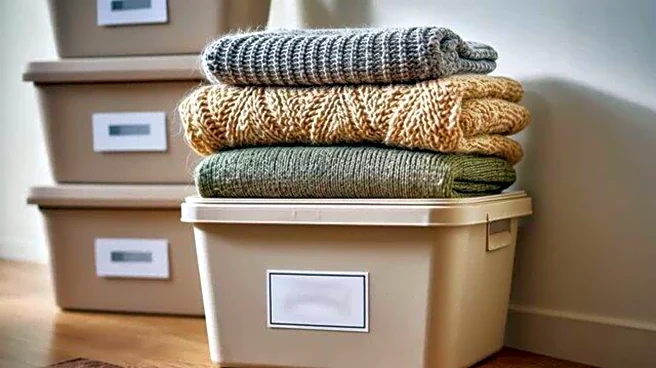 How to organize your home using storage sacks