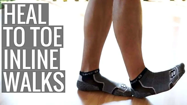 Heel-to-toe walking: Why this is a must-try exercise