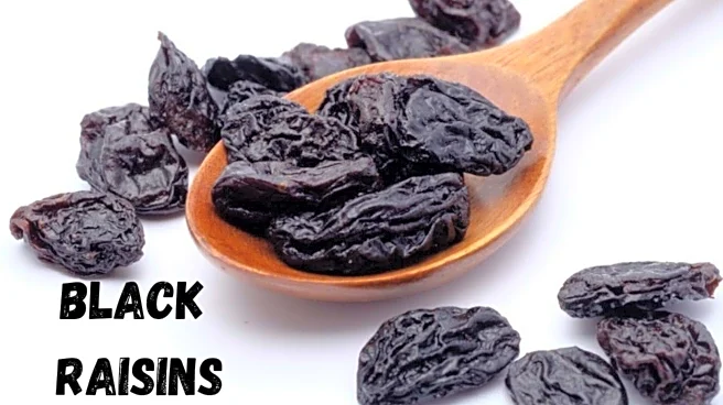 Elevate your dishes with sun-dried black raisins