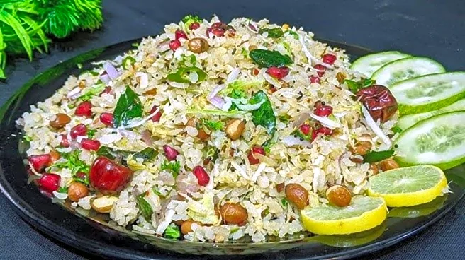 Healthy and tasty: Poha cucumber cups