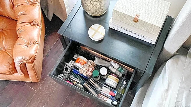 Organizing your bedside table doesn't have to be expensive