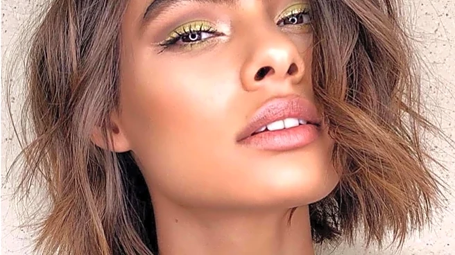 How to style chin-length hair