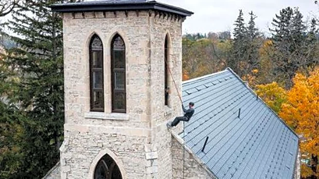 Ever tried urban rappelling?
