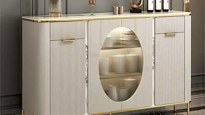 Classic steel accessories to elevate your sideboard decor