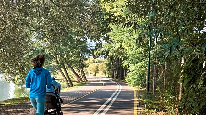 How pram walking sessions benefit adults, too