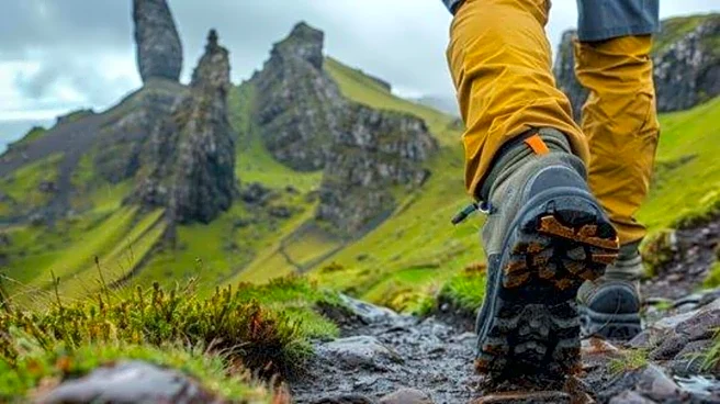 Keep your legs warm with cord-knit gaiters