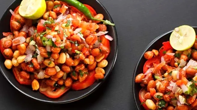 5-minute peanut chaat for busy mornings