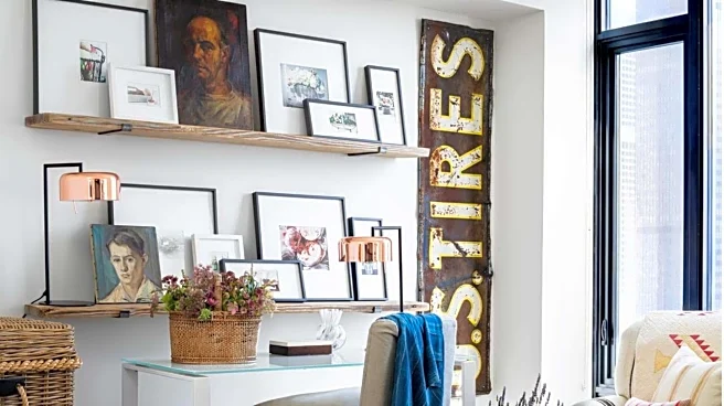 Decorative ledges can magically transform your space