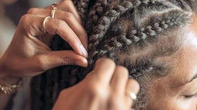 How to master a criss-cross ponytail