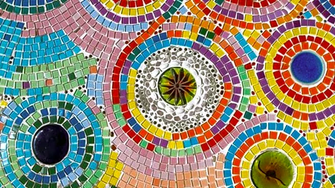 Transform your interiors with shell mosaic art